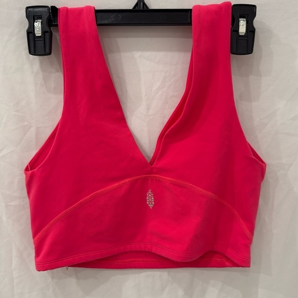 Free People Other - FREE PEOPLE MOVEMENT SPORT BRA hot pink size medium NWOT